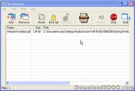 Whitenoise Computer File Security screenshot